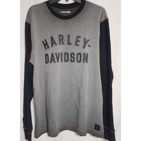 Harley Davidson long sleeve shirt men's Large - Picture 1 of 11